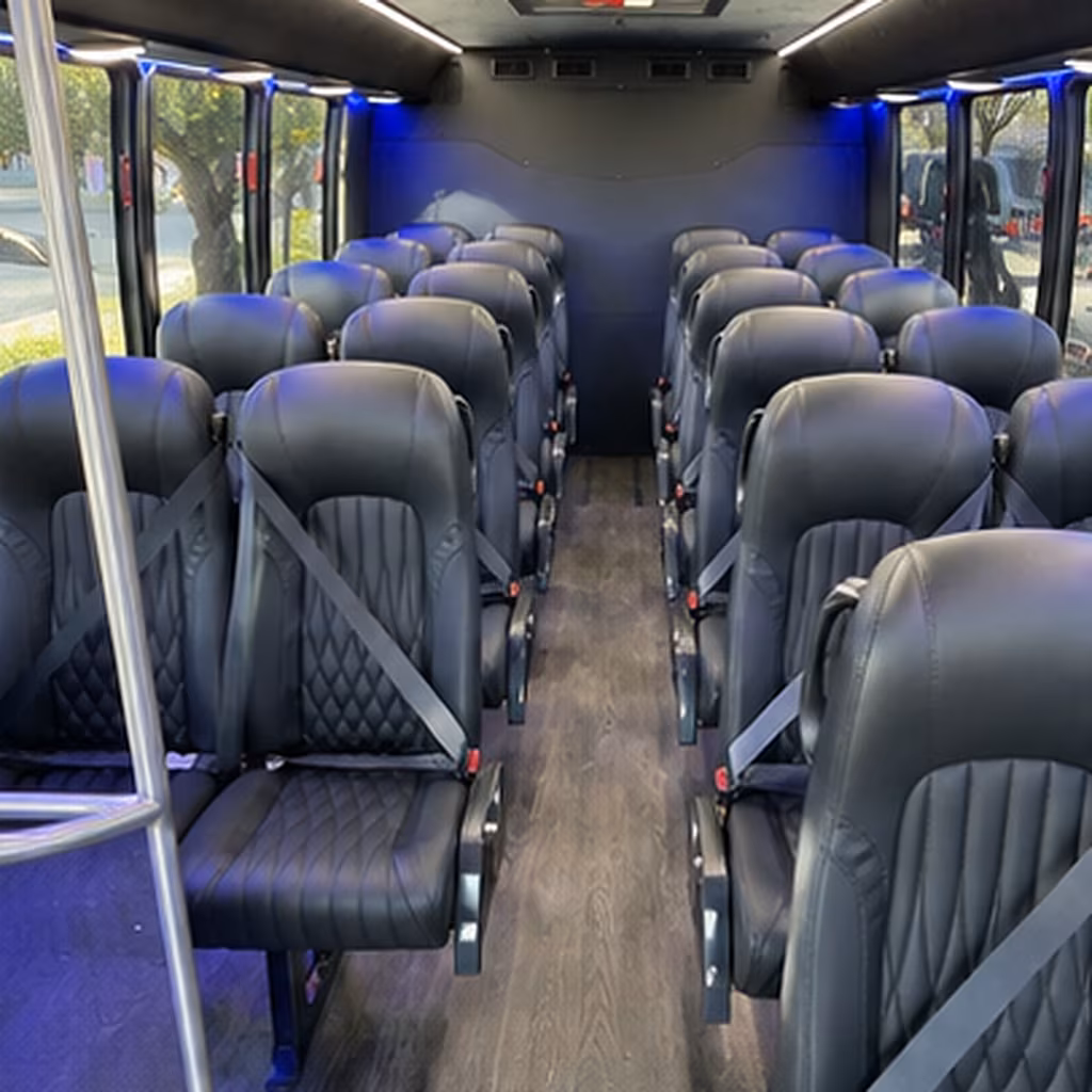 lake charles employee transportation onboard seating