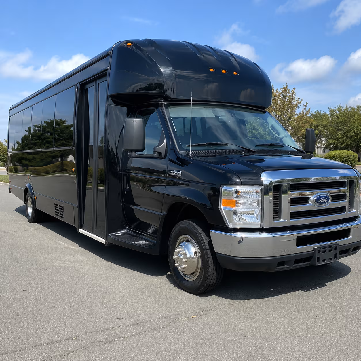 lake charles party bus booking step 1